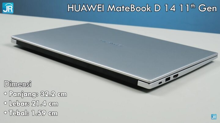 Review Huawei MateBook D14 11th Gen: Penampilan Cakep, Produktivitas Lancar 2 review Huawei Matebook D14 11th Gen 15