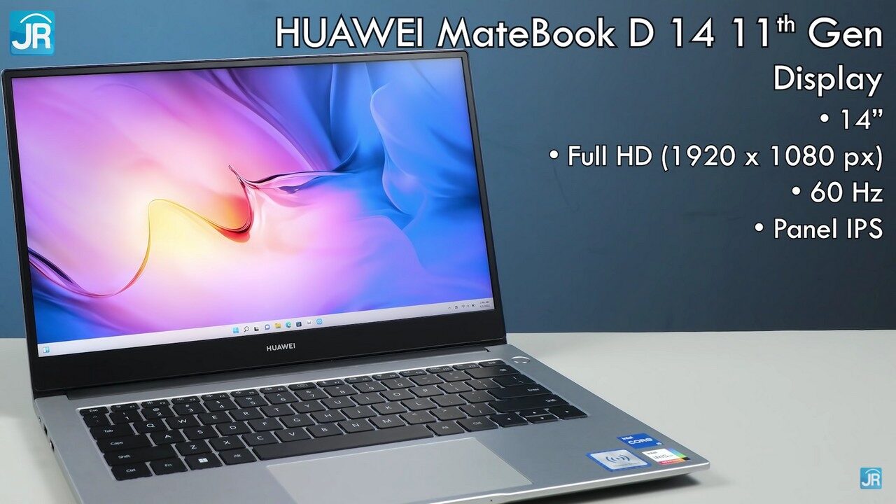Review Huawei MateBook D14 11th Gen: Penampilan Cakep, Produktivitas Lancar 4 review Huawei Matebook D14 11th Gen 18