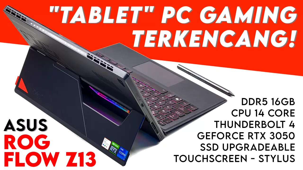 Review ASUS ROG Flow Z13 GZ301:  ASUS ROG Flow Z13 GZ301