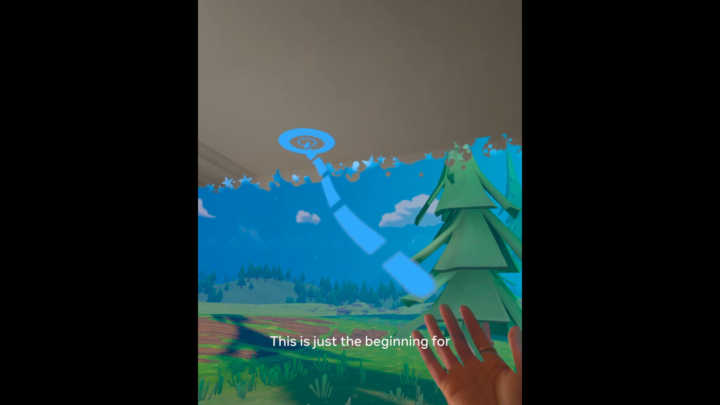 Headset VR Project Cambria