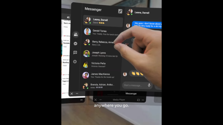 Headset VR Project Cambria