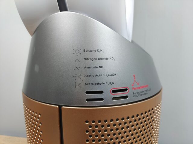 review Dyson Pure Cool formaldehyde