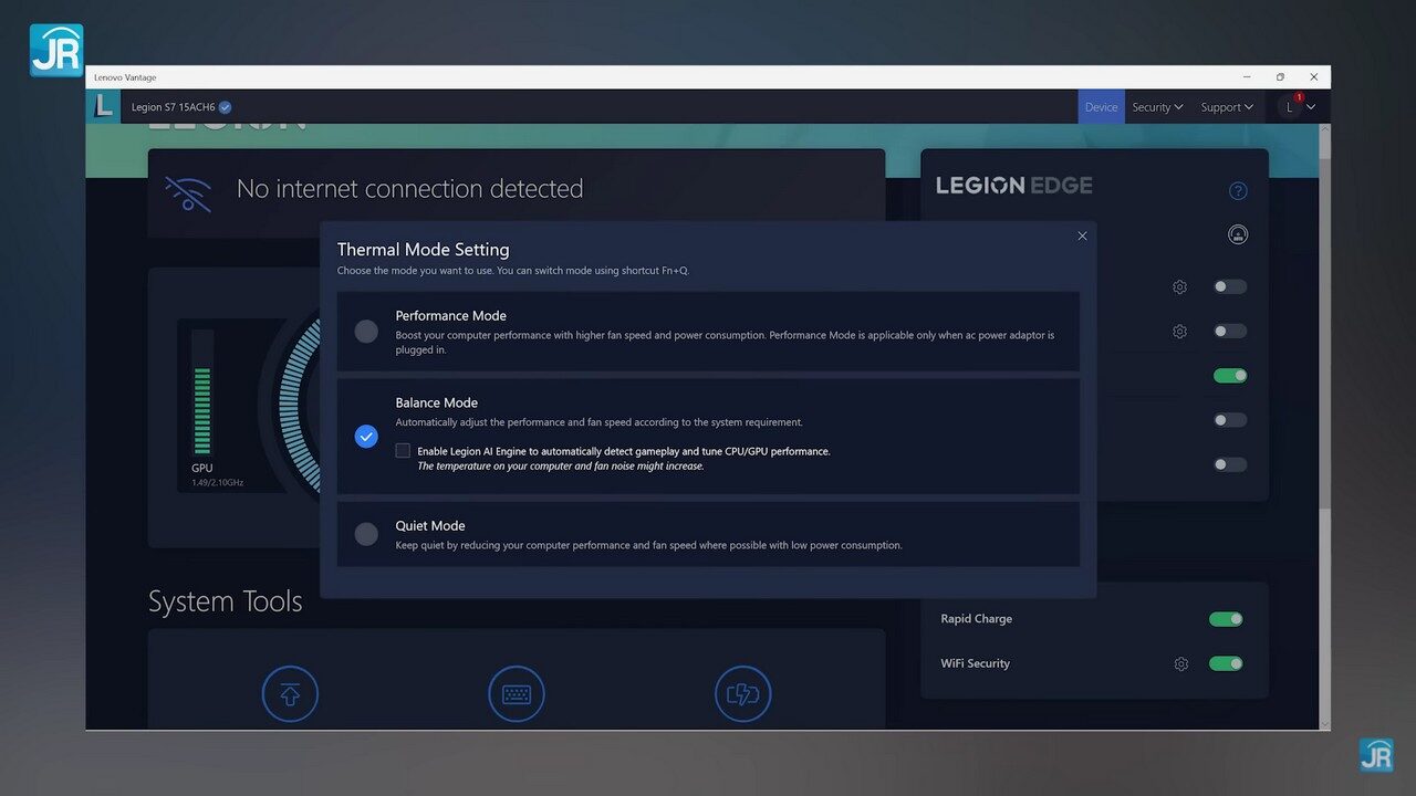 review Lenovo Legion 7 Slim