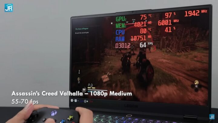 Review Lenovo Legion Slim 7 15ACH6: Tipis & Kencang, Cocok Untuk Konten Kreator 5 review Lenovo Legion 7 Slim 61