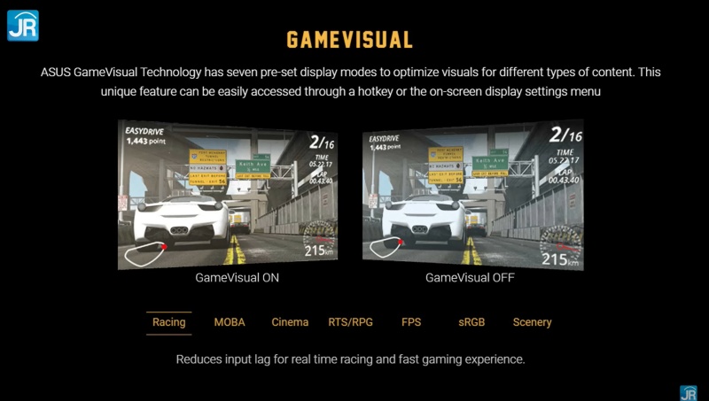 ASUS TUF Gaming VG259QR 13