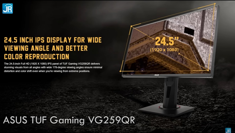 Review Monitor ASUS TUF Gaming VG259QR: Fitur Gaming Lengkap di Harga Rp 3,8 Jutaan! 30 ASUS TUF Gaming VG259QR 28