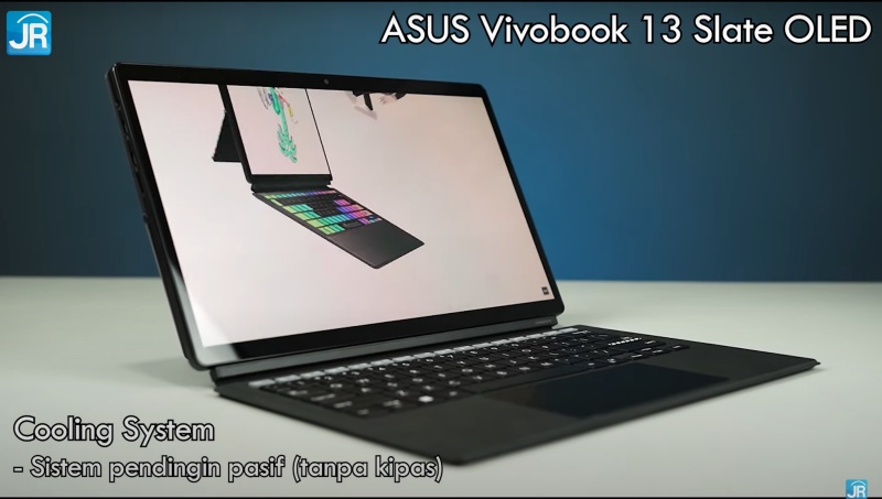 Review ASUS Vivobook 13 Slate OLED (T3300): Tablet Windows Layar OLED untuk Nonton, Kerja, Sekolah 20 ASUS Vivobook 13 Slate OLED T3300 23
