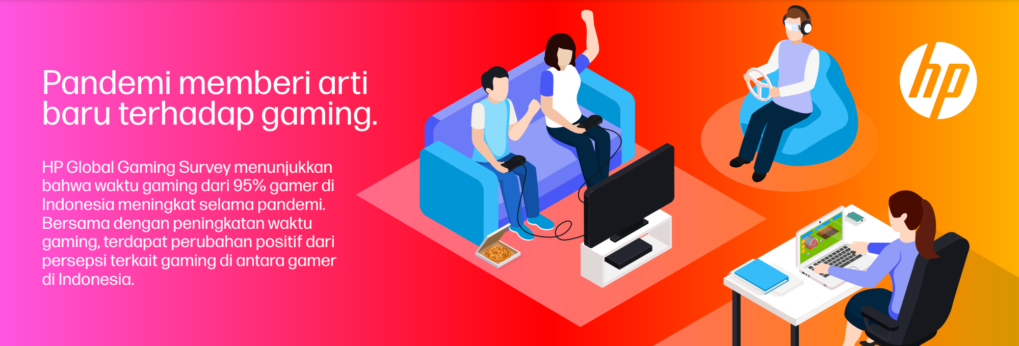Bermain Game Jadi Media  HP Gaming Survey 01