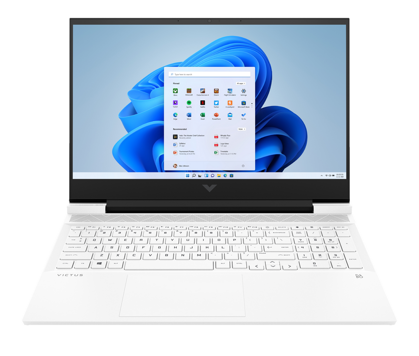 Bermain Game Jadi Media  Victus 16 Ceramic White 1