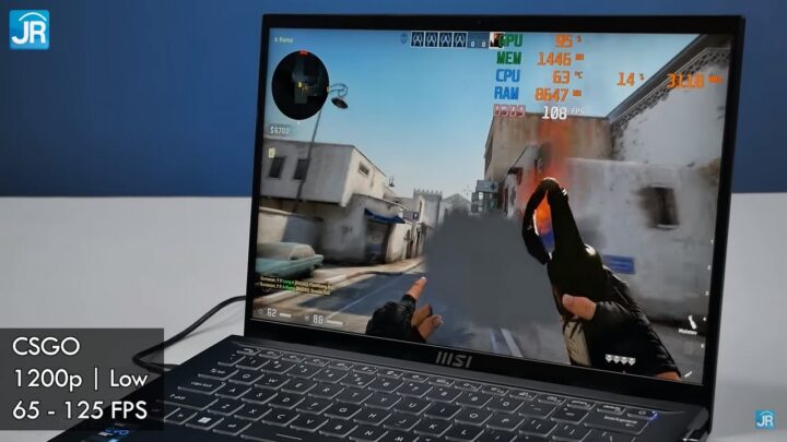 Review MSI Summit E14 EVO A12M: Laptop Tipis 12 Core Paling Murah 19 review MSI Summit E14 Evo A12M 56