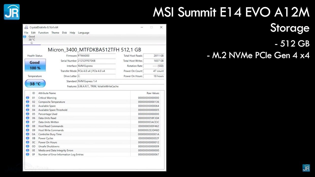 review MSI Summit E14 Evo A12M (7)