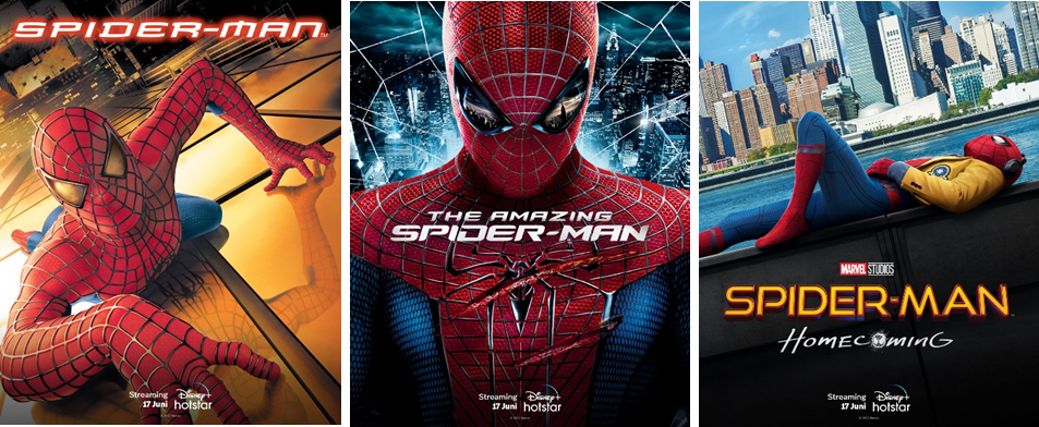 Sederetan Film  Sony Pictures Spider-Man movie poster