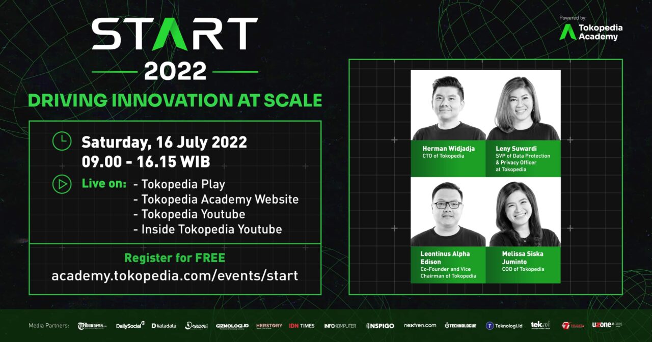 Tokopedia START Summit Digelar Lagi, Pendaftaran GRATIS! 1 tokopedia Start Summit 2022