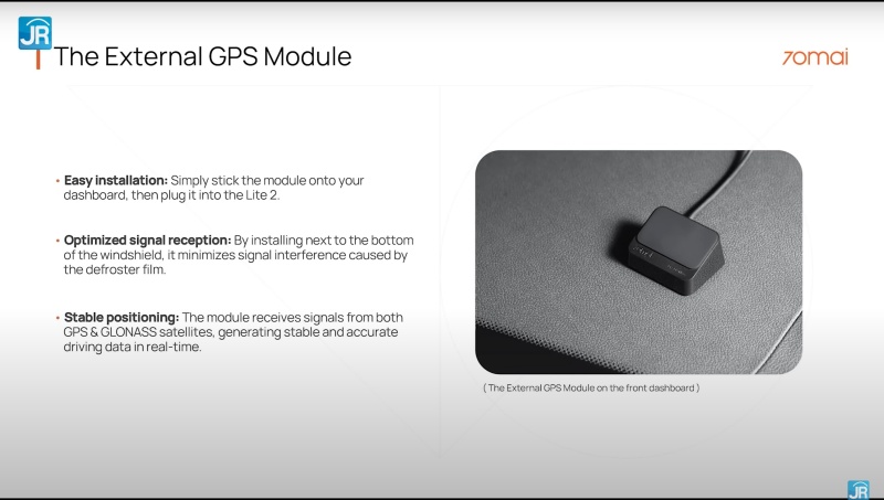 Review 70mai Dash Cam Lite 2: Kamera Dashcam dan Modul GPS Eksternal 8 70mai Dash Cam Lite 2 12