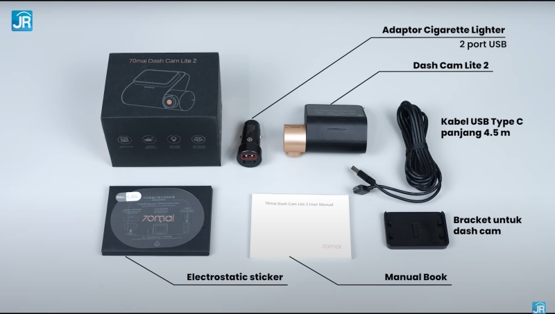 Review 70mai Dash Cam Lite 2: Kamera Dashcam dan Modul GPS Eksternal 4 70mai Dash Cam Lite 2 8