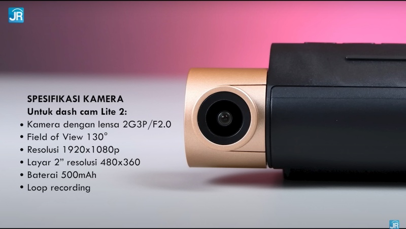 Review 70mai Dash Cam Lite 2: Kamera Dashcam dan Modul GPS Eksternal 5 70mai Dash Cam Lite 2 9