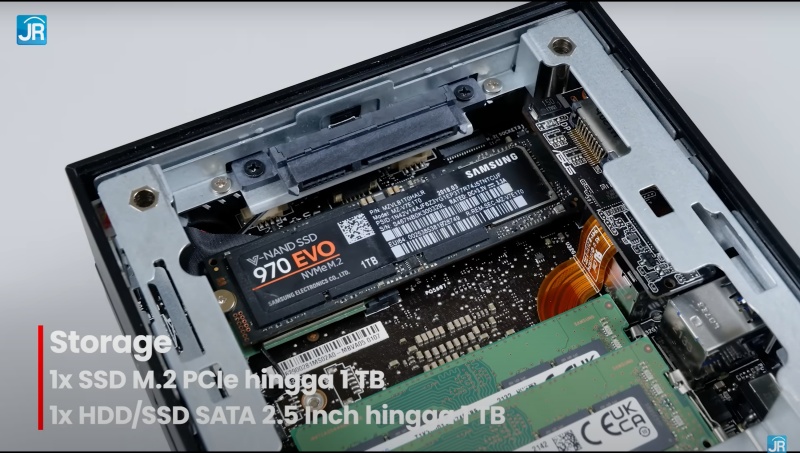 Review ASUS Mini PC PN51-S1: PC Mungil AMD Ryzen Irit Daya 11 ASUS Mini PC PN51 S1 15