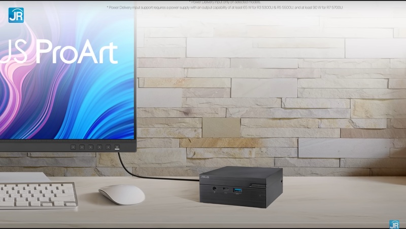 Review ASUS Mini PC PN51-S1: PC Mungil AMD Ryzen Irit Daya 17 ASUS Mini PC PN51 S1 20