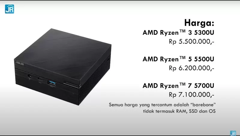 Review ASUS Mini PC PN51-S1: PC Mungil AMD Ryzen Irit Daya 1 ASUS Mini PC PN51 S1 39