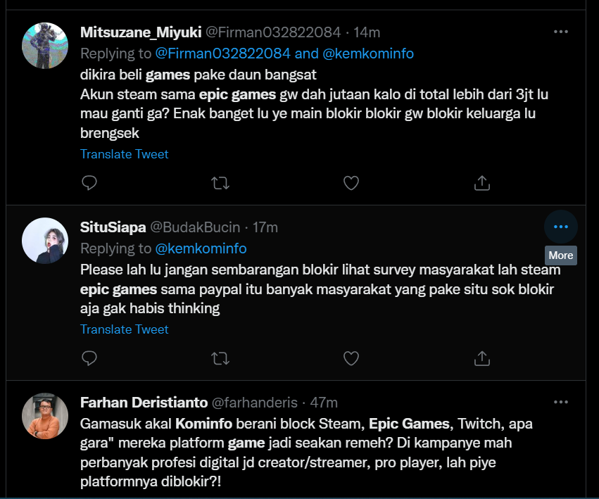 Steam dan Epic Games Benar-benar Diblokir Kominfo 4 Epic Games dan Steam diblokir kominfo 2