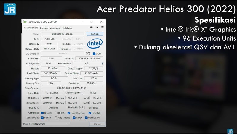 acer Predator Helios 300 5