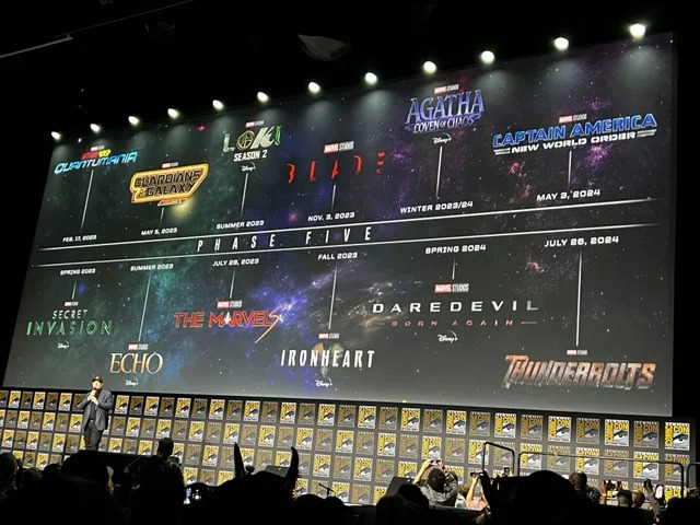 Marvel Studios Umumkan Jadwal Rilis Film MCU Fase 5 dan 6 1 SDCC 2022 Marvel Studios