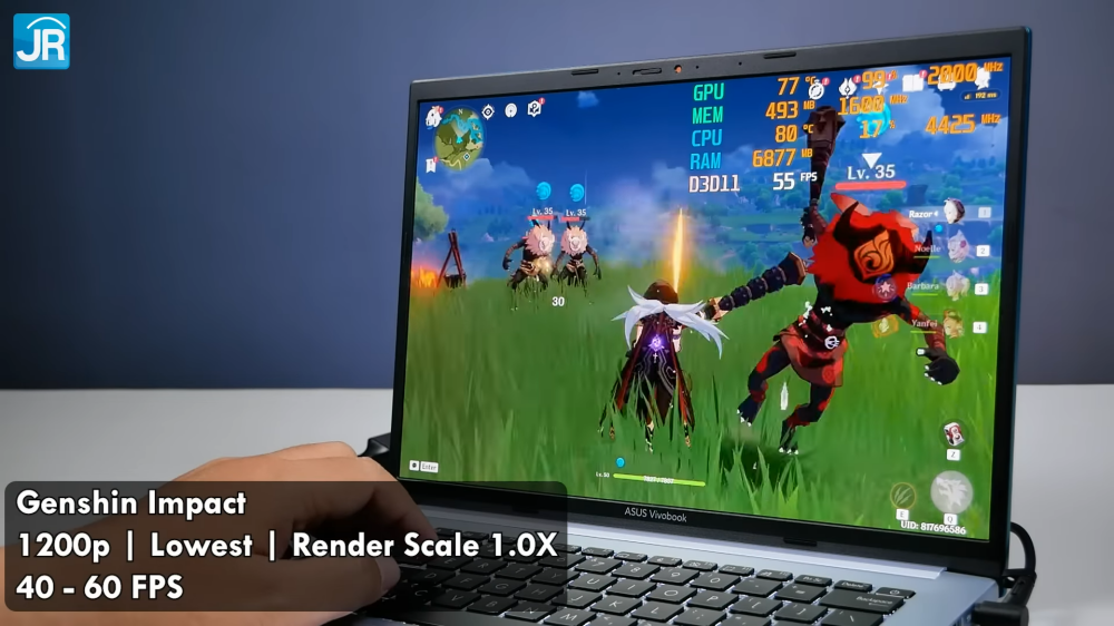 Review ASUS Vivobook Pro 14 OLED M3400: Laptop AMD Ryzen H Series Murah dengan OLED 2.8K 90 Hz 13 ASUS Vivobook Pro 14 OLED M3400 39