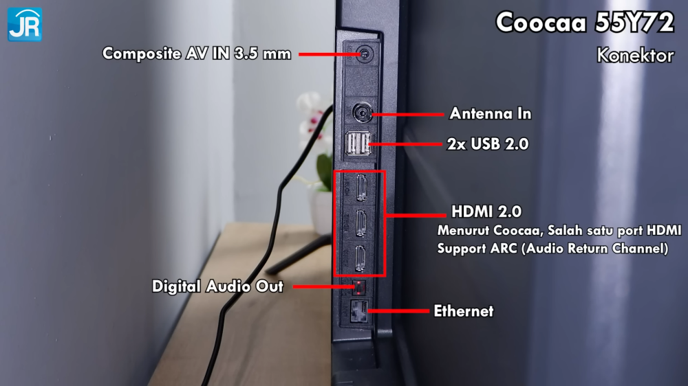 Review Coocaa 55Y72: Google TV Terjangkau dan Peduli Kesehatan Kita 17 Coocaa 55Y72 24