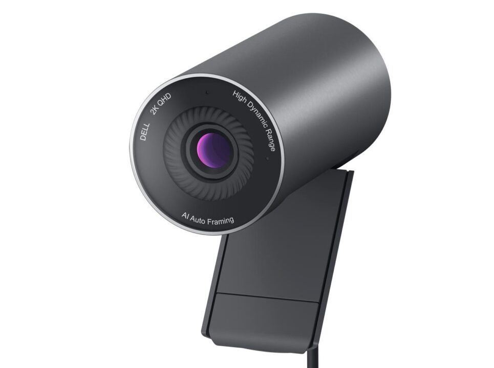 Dell Pro Webcam (WB50523) Dirilis, Webcam Kelas Profesional Beresolusi 2K QHD 1 Dell Webcam Pro WB5023