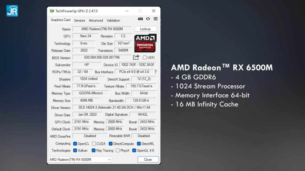 Review HP Victus 15-fb0011AX: Laptop Gaming Murah dengan AMD Radeon RX 6500M 7 HP Victus 15 fb0011AX 10