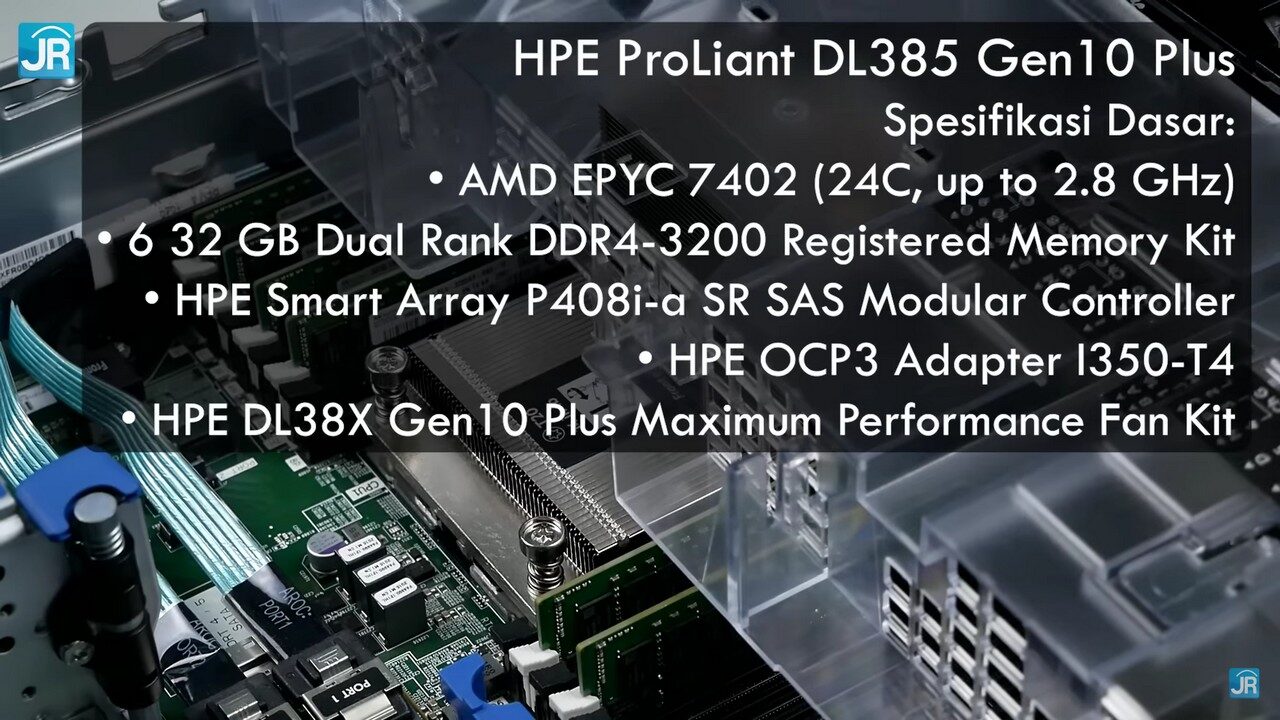 HPE Proliant DL385 Gen 10 Plus 