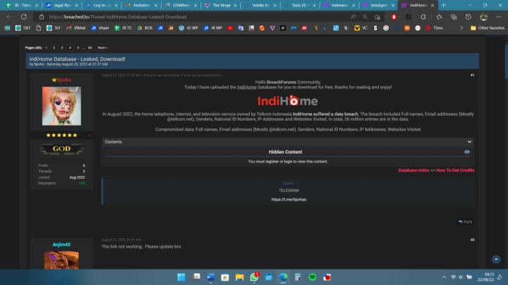 Data Pelanggan IndiHome, PLN, hingga Polri Juga Bocor! 4 Data Indonesia Bocor PLN, Indihome, Polri