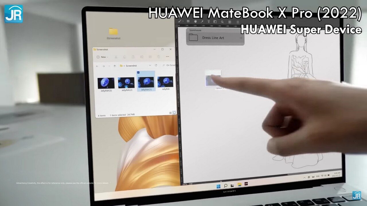 Review Huawei MateBook X Pro 2022 (Intel Core i7 12th Gen): Laptop EVO yang Sangat Berbeda! 32 Matebook X Pro 2022