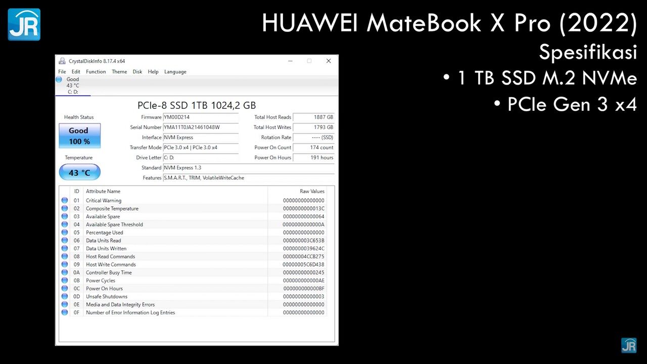 Review Huawei MateBook X Pro 2022 (Intel Core i7 12th Gen): Laptop EVO yang Sangat Berbeda! 5 Review Matebook X Pro 2022