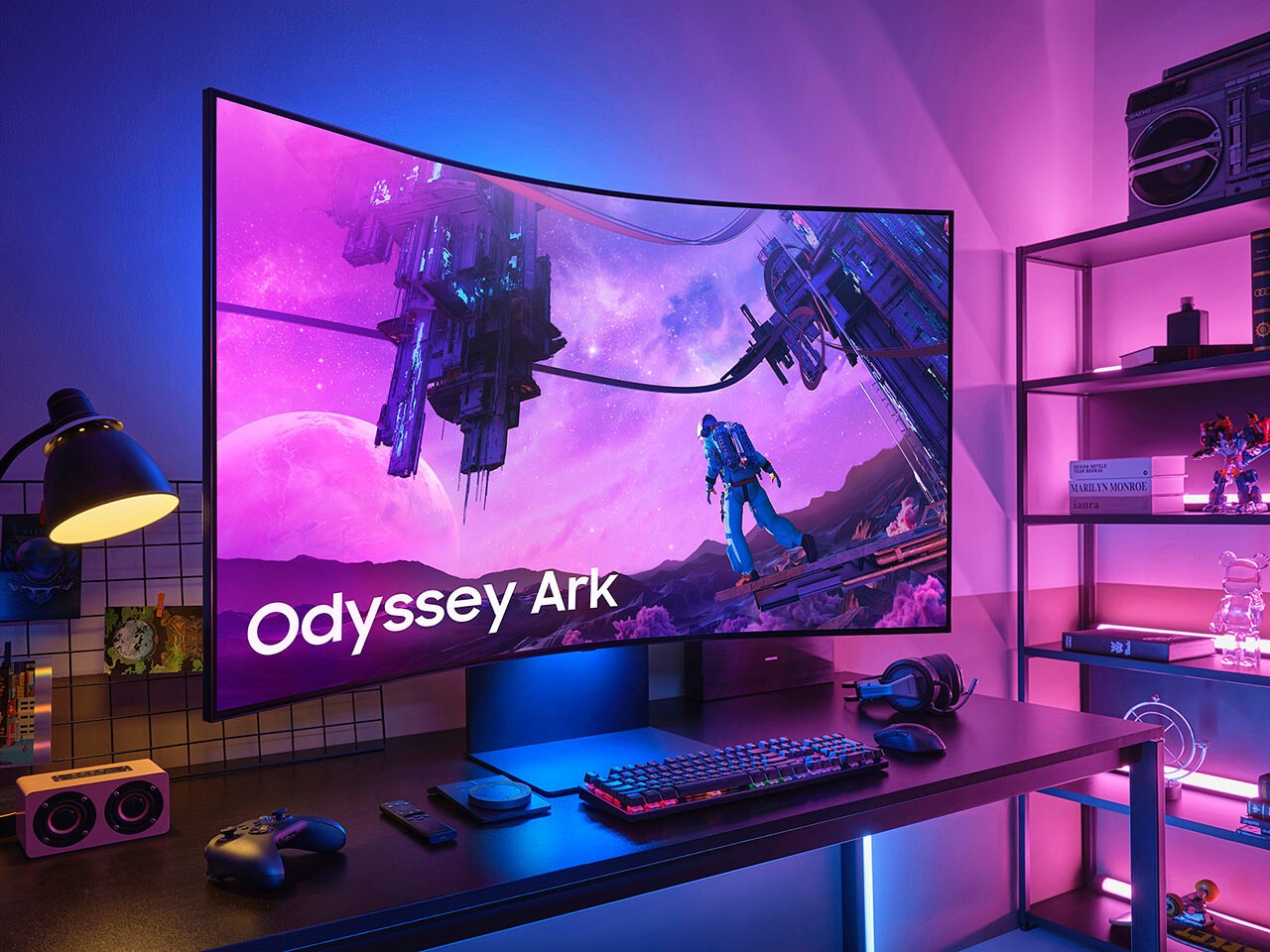 Samsung Umumkan Odyssey Ark, Monitor Gaming Lengkung 55 Samsung Odyssey Ark