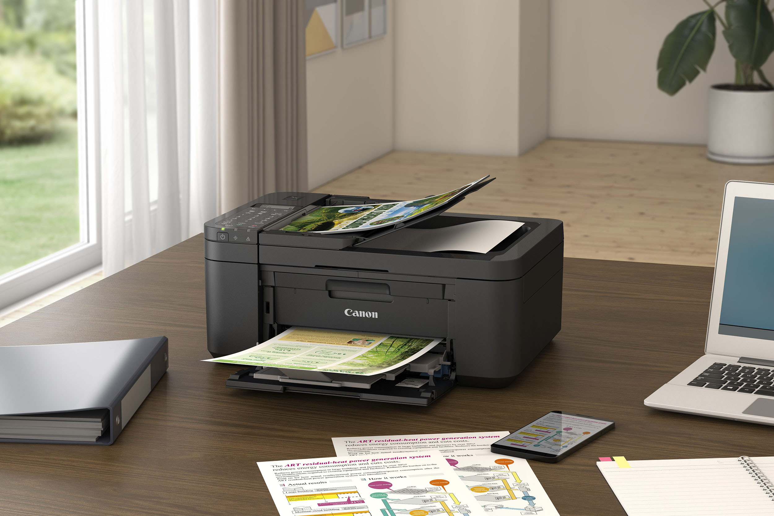 Direct Release: Canon PIXMA TR4670S & PIXMA Ink Efficient E4570, Printer Multifungsi yang Ringkas dan Ekonomis Penunjang Produktivitas 1 PIXMA E4570
