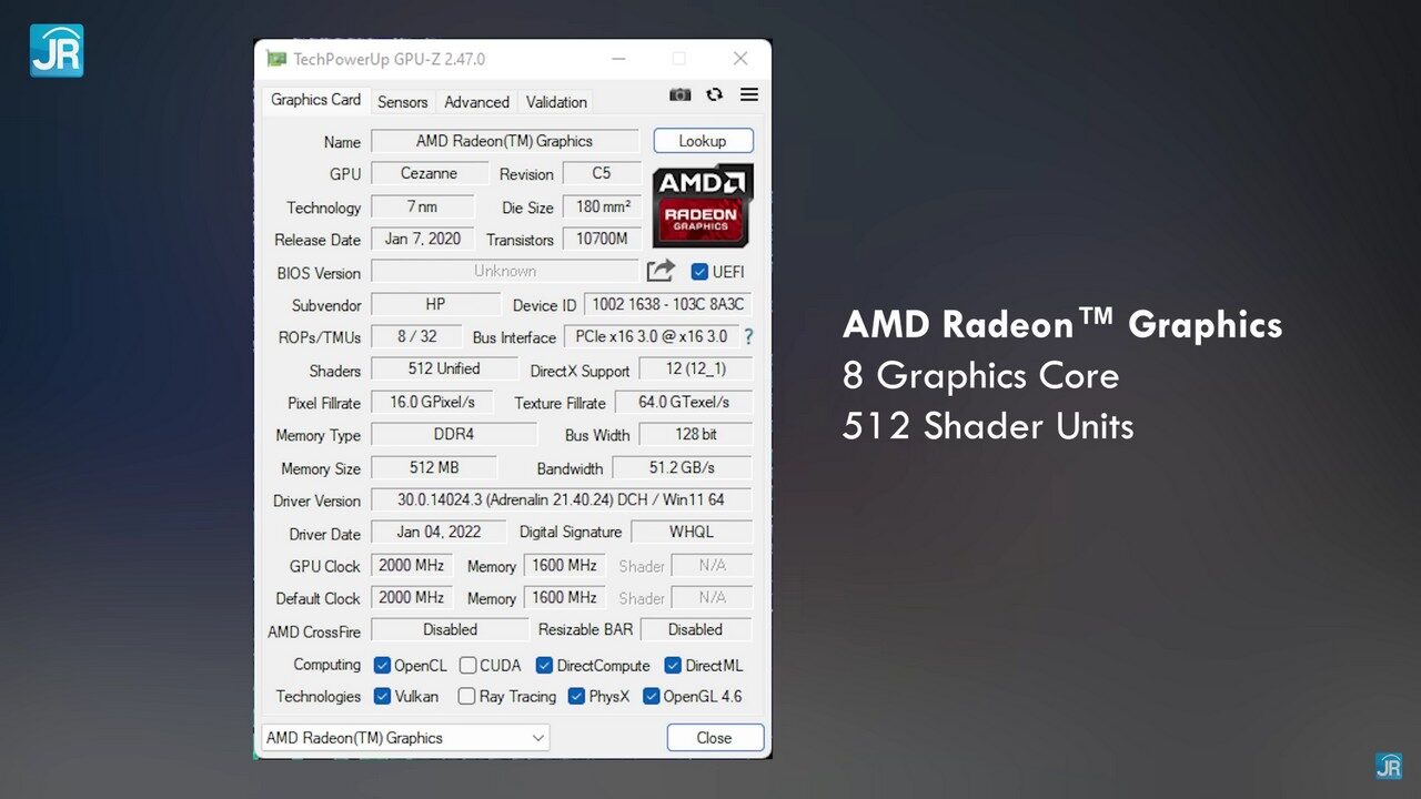 Review Victus by HP 15 fb0012AX