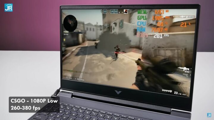 Review HP Victus 15 fb0012AX 55