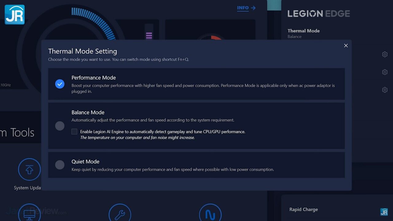 Review Lenovo Legion 5 (2022): Pakai AMD Ryzen 7 6800H, Lebih Tipis, Kencang dan Irit 1 Review Lenovo Legion 5 2022 AMD Ryzen 6000 H Series 46