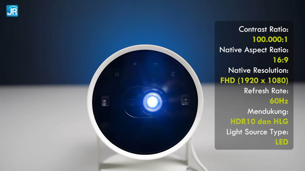 Review Samsung The Freestyle: Proyektor Portable 1080P dengan Desain Unik dan Bisa Pakai Powerbank 12 Samsung The Freestyle 17