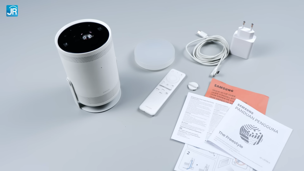 Review Samsung The Freestyle: Proyektor Portable 1080P dengan Desain Unik dan Bisa Pakai Powerbank 3 Samsung The Freestyle 4