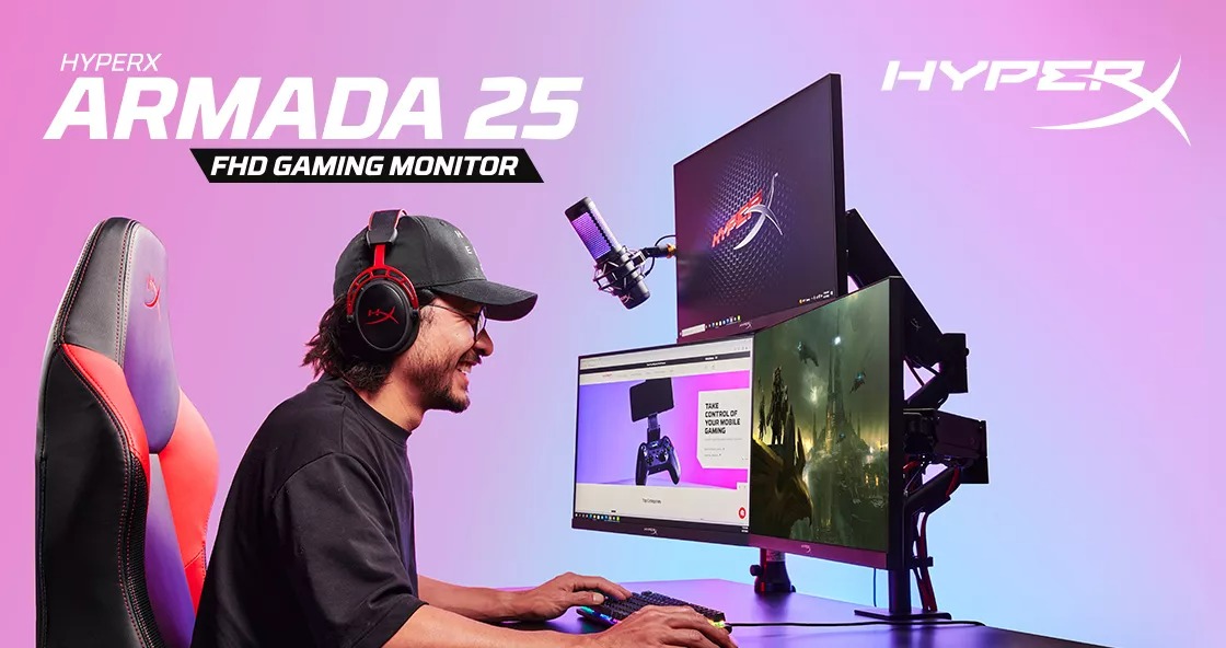 Monitor Gaming HyperX Armada Series Dikenalkan, Dijual Lengkap dengan Mounting 5 hyperx armada series