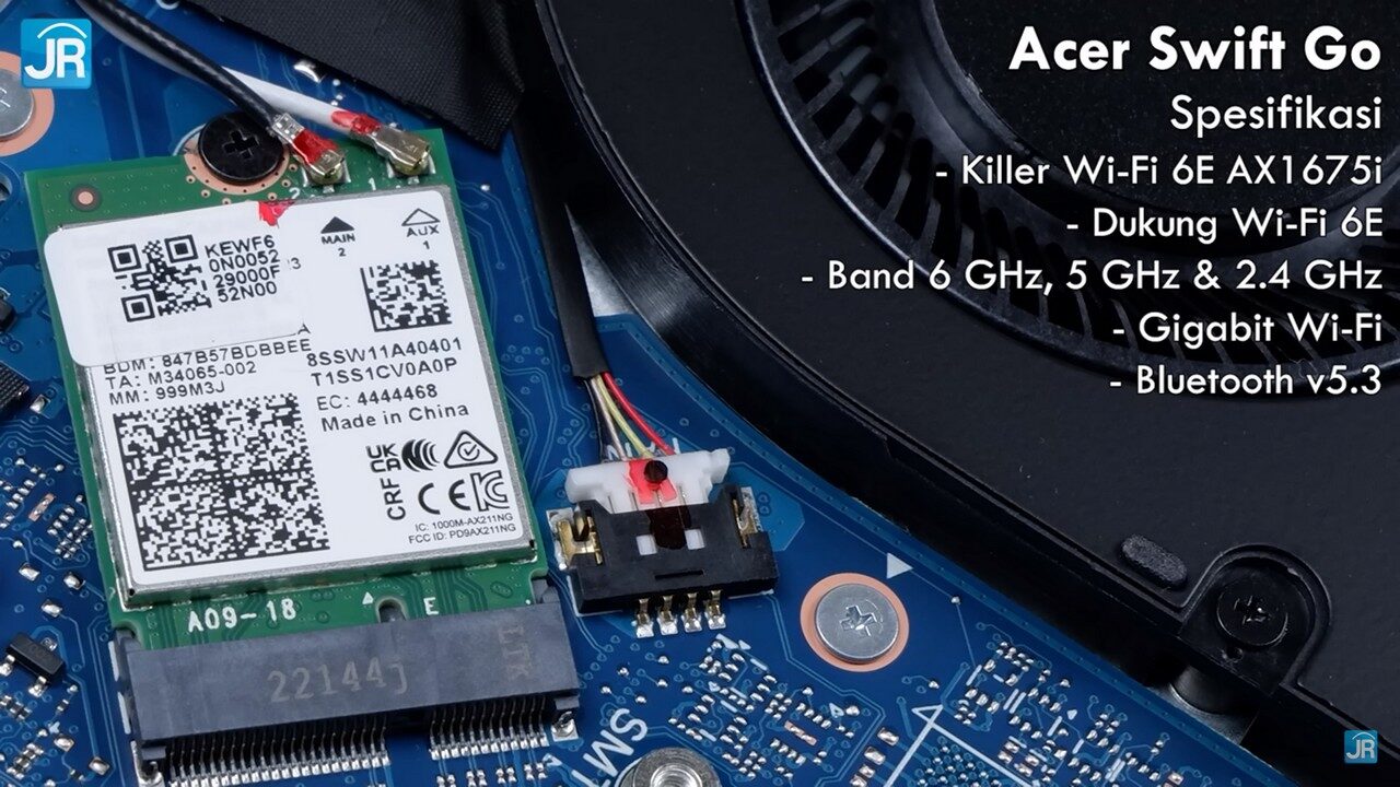 review Acer Swift Go 2022 11