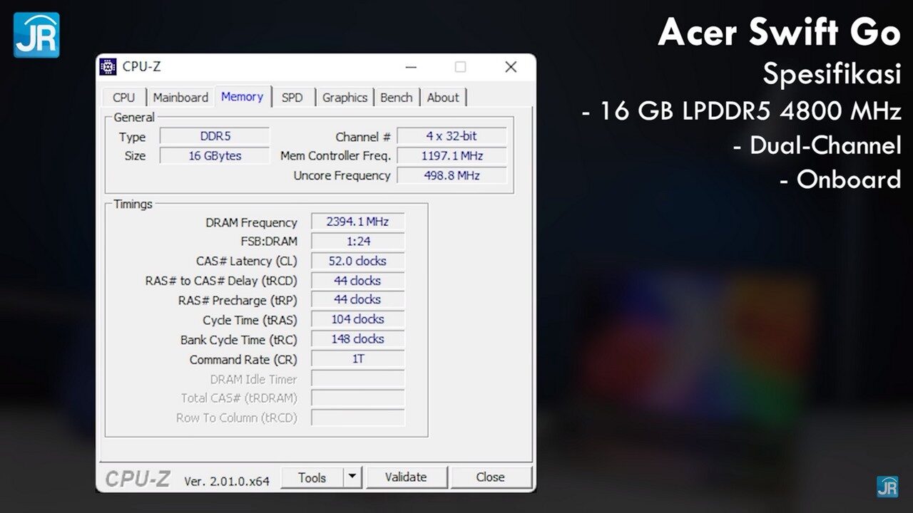 review Acer Swift Go 2022