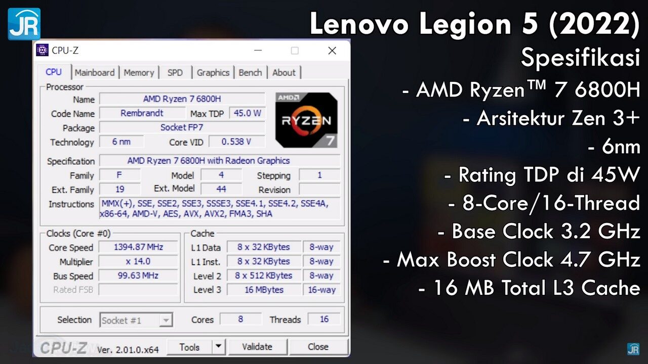 Review Lenovo Legion 5 (2022): Pakai AMD Ryzen 7 6800H, Lebih Tipis, Kencang dan Irit 2 review Lenovo Legion 5 (2029) AMD Ryzen 6000H