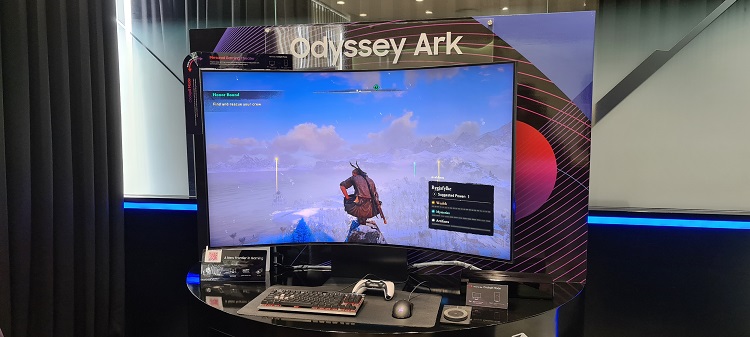 Samsung Odyssey Ark, Monitor Gaming Curved 55” Pertama di Dunia 3 20220915 143334