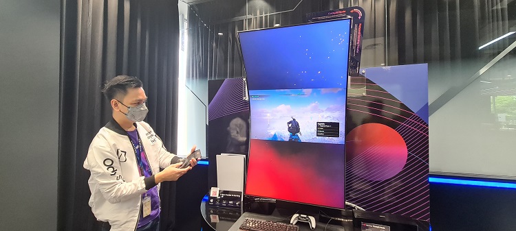 Samsung Odyssey Ark, Monitor Gaming Curved 55” Pertama di Dunia 2 20220915 143614