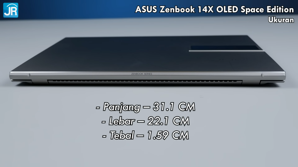 Review ASUS Zenbook 14X OLED Space Edition UX5401: Laptop Luar Angkasa yang Kencang, Tipis dan Ringan 13 ASUS Zenbook 14X OLED Space Edition UX5401 17