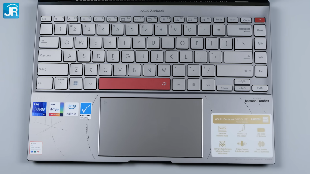 Review ASUS Zenbook 14X OLED Space Edition UX5401: Laptop Luar Angkasa yang Kencang, Tipis dan Ringan 28 ASUS Zenbook 14X OLED Space Edition UX5401 33