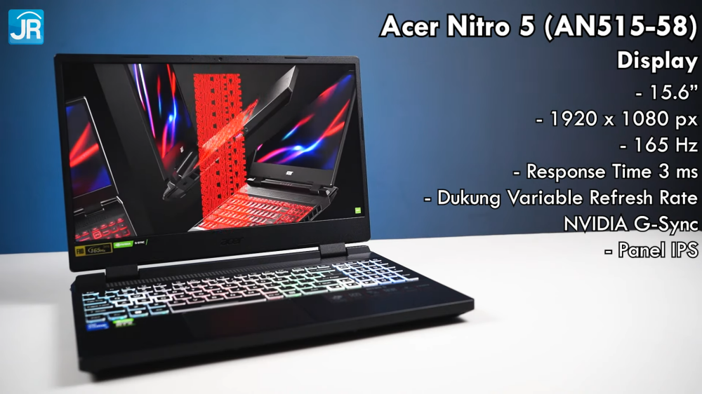 Review Acer Nitro 5 (AN515-58): Desain dan Performa ala Predator, Harga Lebih Murah! 12 Acer Nitro 5 AN515 58 14